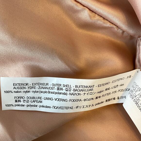 ZARA TRF Flowing Sateen Bomber Jacket Size M Full Zip Jacket Lightweight Layer - Picture 6 of 6